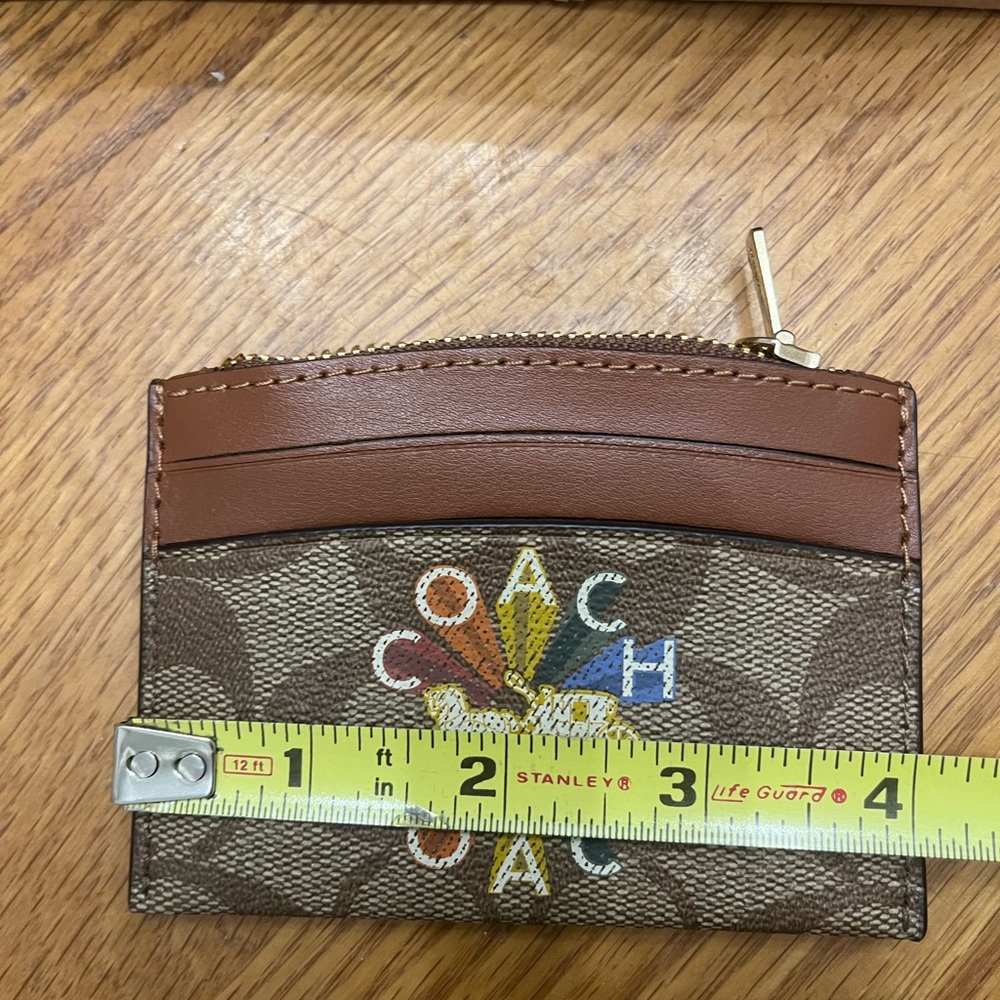 Coach Brown Card Holder NWT - Picture 5 of 5